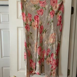 Lane Bryant silk skirt